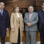 Vicepresidenta @RaquelPenaVice llega a España para participar en FITUR 2023