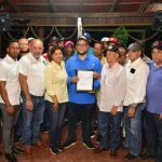 @Feda_RD Entrega RD 7 millones para la instalación de invernadero en Restauración, Dajabón