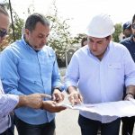 Director @SNSRDO supervisa obras en construcción hospitales Sur Profundo