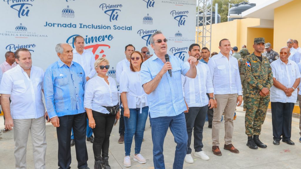 Presidente @LuisAbinader exhorta población a conocer y participar en las jornadas “Primero Tú”