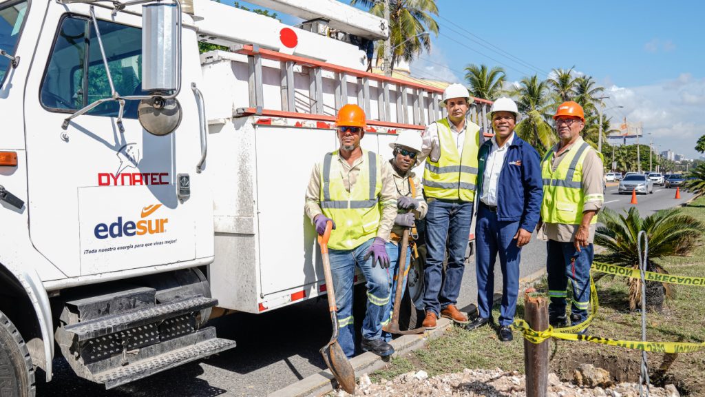 @EdesurRD Inicia última etapa de iluminación del malecón de Santo Domingo