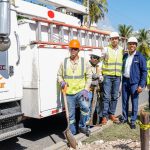 @EdesurRD Inicia última etapa de iluminación del malecón de Santo Domingo