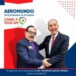 Entrevista este domingo 22 de Enero a @FGarciaFermin en AEROMUNDO