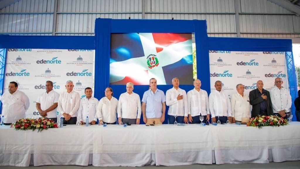 Presidente @LuisAbinader inaugura obras eléctricas en Cienfuegos con inversión de 66 millones de pesos