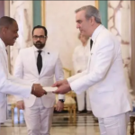 @luisabinader recibe cartas credenciales de siete nuevos embajadores