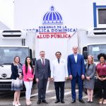 @SaludPublicaRD Recibe de @USAIDLAC donación de camiones y módulos de almacenaje de primera calidad