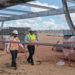 @CNE_RD Supervisa avances construcción parques fotovoltaicos Cumayasa 1 y 2 en La Romana