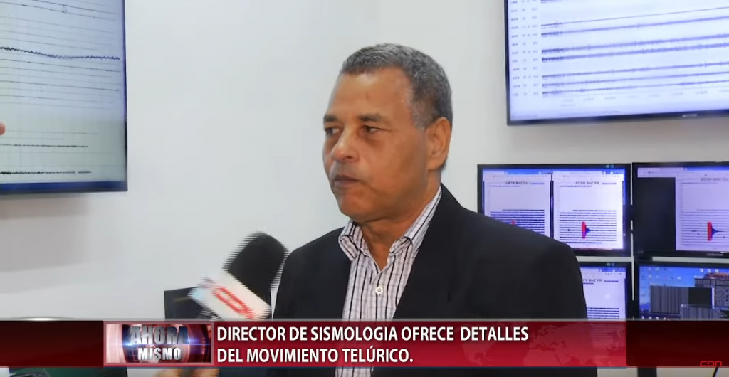 Director de sismología ofrece detalles del movimiento telúrico