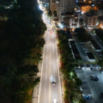 Gobierno @LuisAbinader ilumina por completo la avenida Anacaona con modernas luces LED