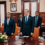 Presidentes @LuisAbinader y Marcelo Rebelo De Sousa encabezan reunión con delegaciones de ambos países