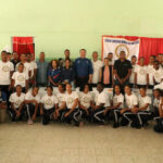 @INEFIRDOFICIAL Imparte charla “Formación en valores e importancia del deporte” en Bayaguana