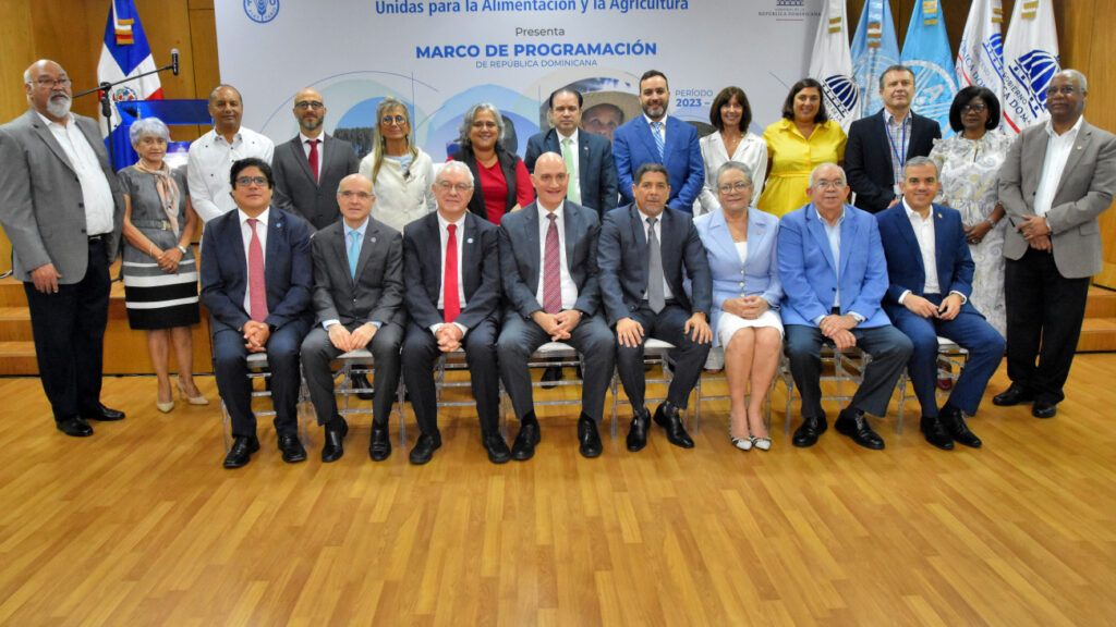 Gobierno de República Dominicana y la @FaoDominicana firman el Marco de Programación de País 2023-2027