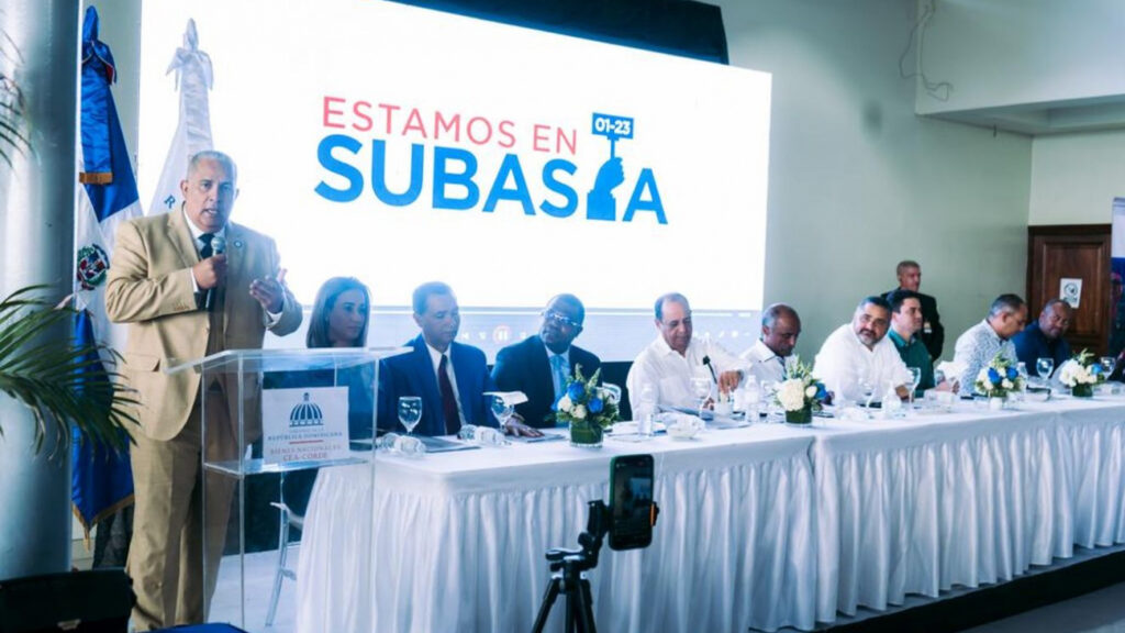 @MinisterioBBNN Recauda RD 31,018,000 en subasta pública