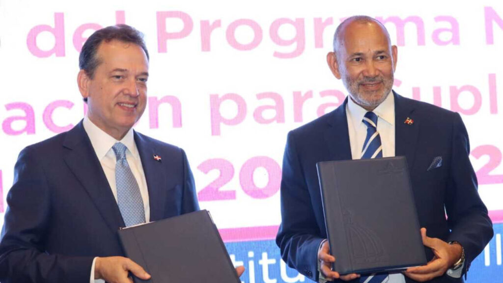 MICM e INABIE desarrollarán capacidades de más de 300 mipymes para seguir mejorando servicios a los estudiantes