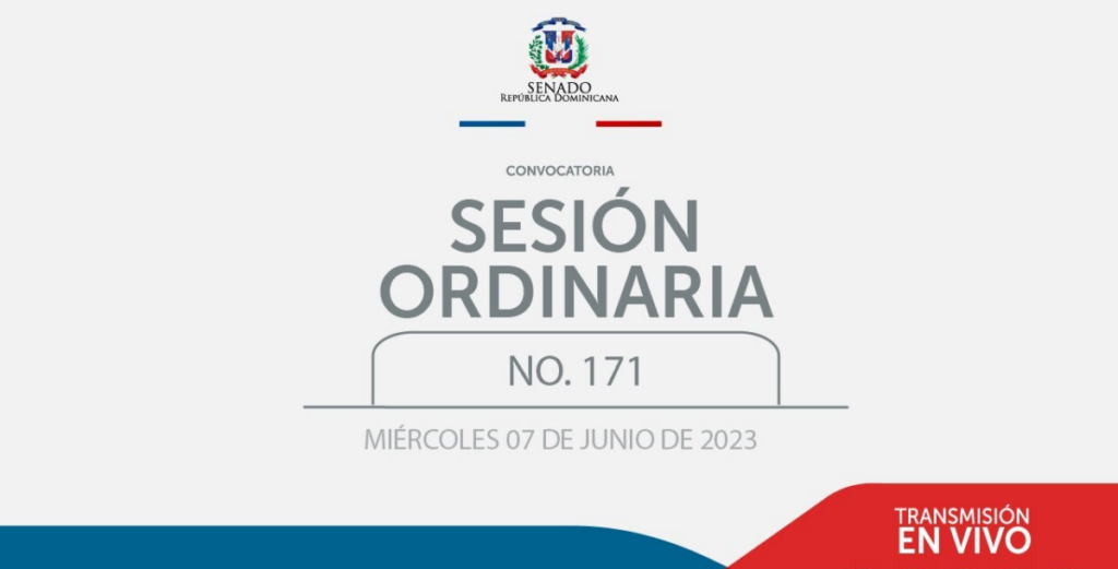 Transmisión en vivo de la sesión No. 171 Miércoles 07 de Junio de 2023