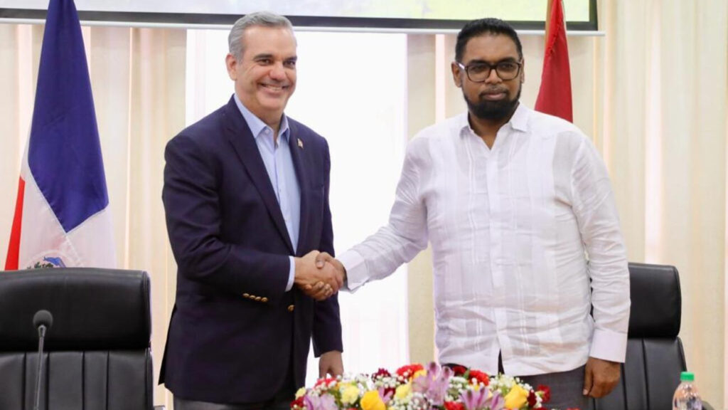 República Dominicana y la República Cooperativa de Guyana establecen un acuerdo de cooperación energética sin precedentes