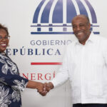 Ministro @AntonioAlmonteR y embajadora de República de Angola, María Pereia, tratan sobre plan de cooperación entre ambas naciones