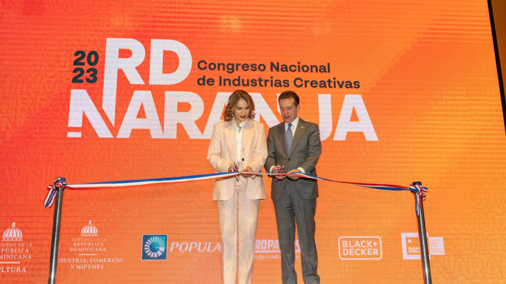 Inauguran primera edición del Congreso Nacional de Industrias Creativas RD Naranja 2023