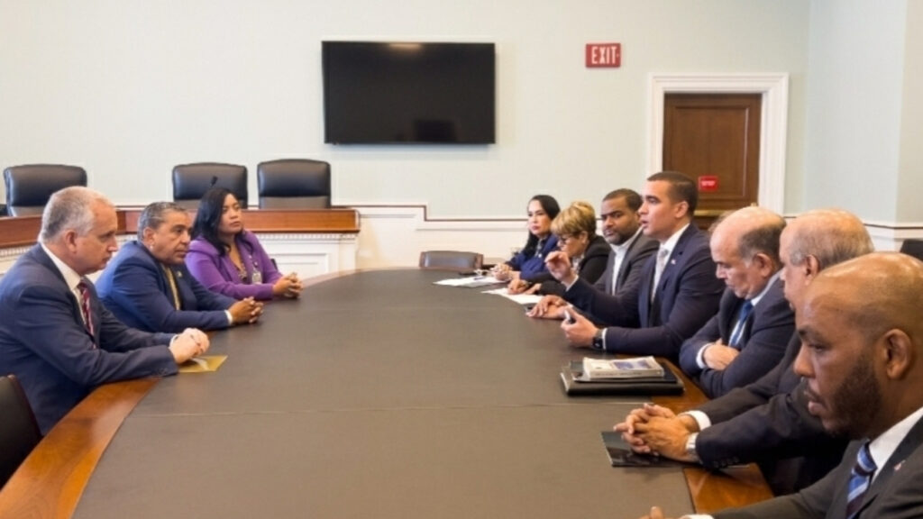 Comisión dominicana en Washington se reúne con legisladores norteamericanos