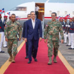 Presidente @luisabinader llegó al país a las 7:00 de la noche luego de destacada participación en Cumbre Unión Europea-CELAC