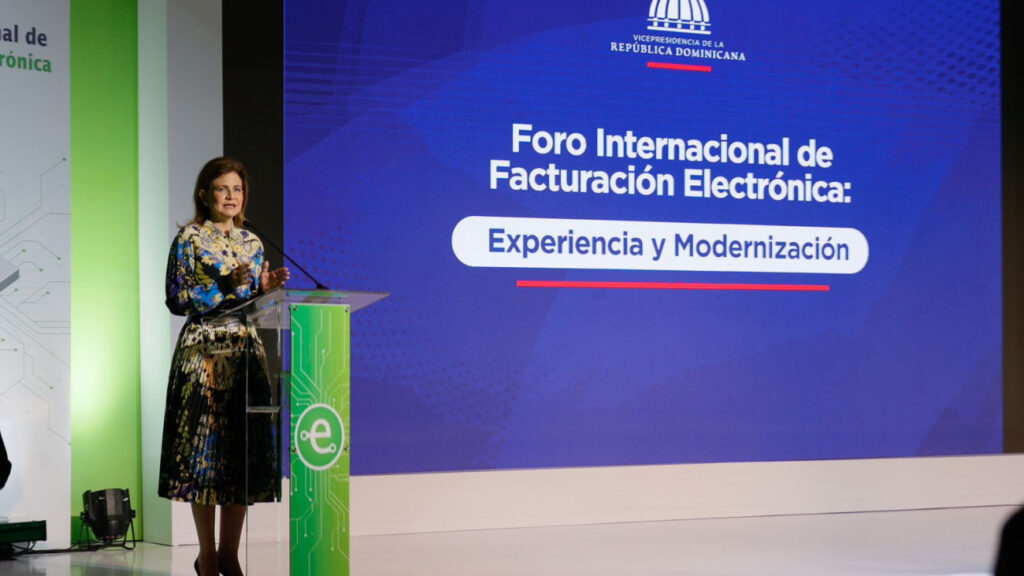 Vicepresidenta Raquel Peña llama a empresarios afiliarse de forma oportuna a la Facturación Electrónica