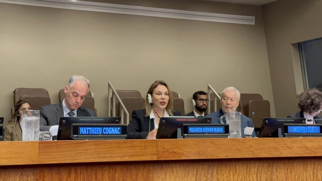Ministra @MilagrosGermanO insta a los gobiernos a tomar en consideración impacto social de la cultura, durante participación en diálogo de alto nivel de la ONU