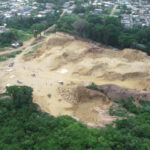 Medio Ambiente ocupa tres retroexcavadoras en una mina ilegal en La Javilla, en Santo Domingo Norte