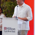 @LuisAbinader y @DavidColladoM Inauguran el Hilton Garden Inn La Romana, Caleta