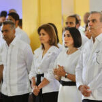 Presidente @luisabinader participa de eucaristía en memoria fallecidos por explosión en San Cristóbal