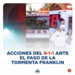 @MinPreRD se mantiene alerta con equipo Drones reforzado y mas de 5,000 cámaras de vigilancia en tiempo real evluando zonas de riesgo