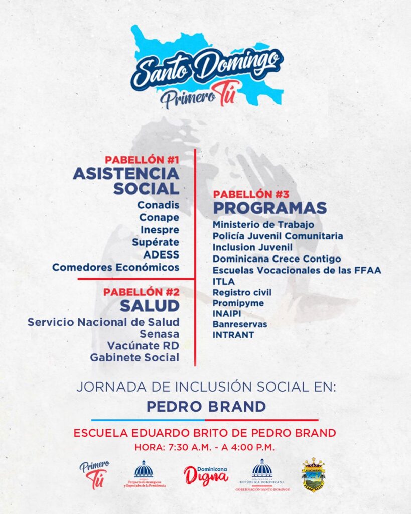 @PropeepGob @RobertoAngel02 continuan trabajando llevando ayuda luego de las inundaciones por la Tormenta Franklin, hoy en Pedro Brand, Santo Domingo