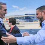 Presidente @luisabinader llega a Nueva York