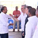 @LuisAbinader y el ministro @carlosbonillard, entrega 446 nuevos apartamentos en el sector Hato Nuevo de Santo Domingo Oeste