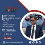 @EddyOlivares14: Invito a acompañarnos este domingo a las 8:00 AM en una conversación en la que hablaremos con el periodista sobre la prohibición de la precampaña