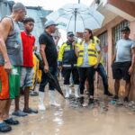 @CarolinaMejiaG mitigando impacto tormenta Tropical en la Ciénaga, El Caliche, La 800ta, Villa Juana y Los Girasoles