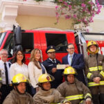 @CarolinaMejiaG agradece a @BancoBHDy a su Presidente Steven Puig por la confianza depositada en nuestros @BomberosDn