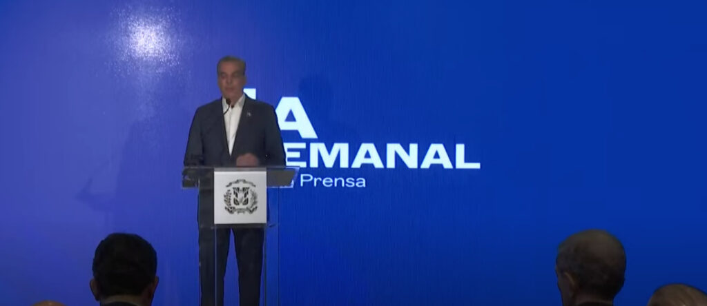 @LuisAbinader Ruenda de prensa LA Semanal – 18 Septiembre 2023.
