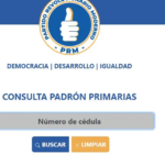 Consulta aquí dónde te corresponde votar en las primarias del @PRM_Oficial