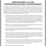 @PRM_OFICIAL convoca sus delegados oficiales a la “XXII Convención Nacional Extraordinaria” Lista de actividades