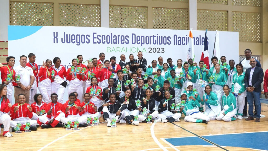 Zona Cibao-Norte obtiene primeras medallas de los Juegos Escolares Barahona 2023