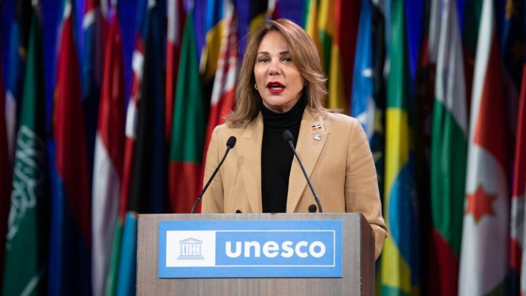 Milagros Germán en Unesco: “cultura y educación son las mejores herramientas para la paz”