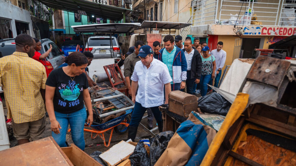 Gobierno dominicano inicia jornada de intervención social para mitigar daños de la tormenta