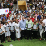 Presidente @luisabinader entrega más de 1,000 títulos de propiedad, en beneficio de más de 4,000 personas en San Pedro de Macorís
