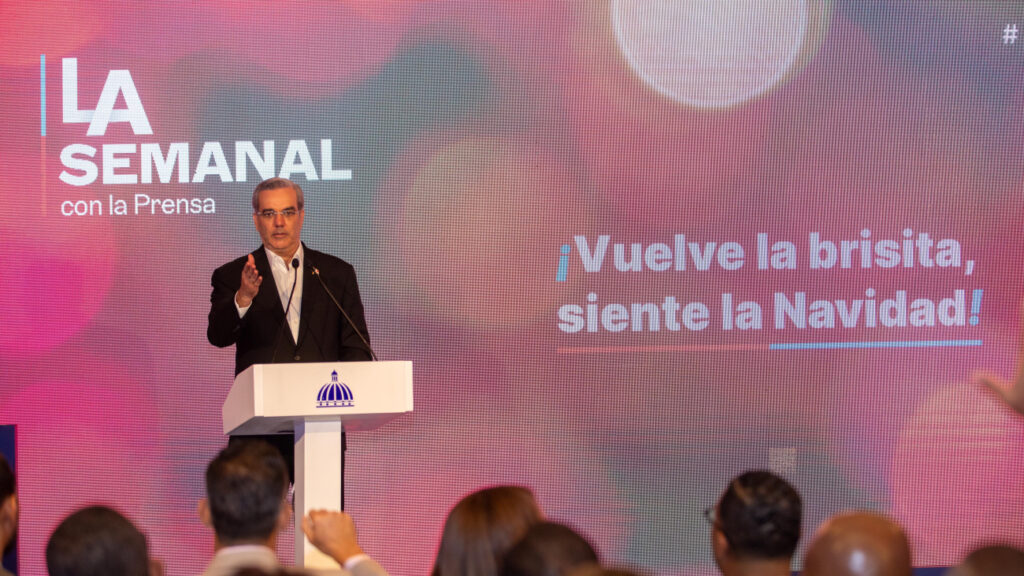 Presidente @luisabinader anuncia bono navideño de 1,500 pesos para 2.5 millones de dominicanos; también se entregarán RD 27,000 millones en regalía pascual