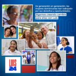 En el 2024 las mujeres dominicanas siguen liderando el camino hacia un mejor futuro junto a @LuisAbinader
