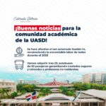 @EditrudisBeltr1 @LuisAbinader anuncia la retribución del sueldo 14 como reconocimiento al inquebrantable esfuerzo de la UASD