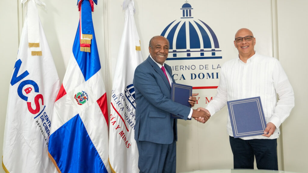 Ministerio de @energiayminasrd y CNCS acuerdan fortalecer la ciberseguridad en el sector eléctrico
