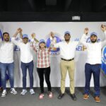 @CarolinaMejiaG juramenta cientos de jovenes en la nueva dirección de la @JRM_OficialRD en el DN