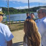 @SanzLovaton acompaña a @luisAbinader y @CarolinaMejiaG en Inauguración del Nuevo proyecto Domingo Savio