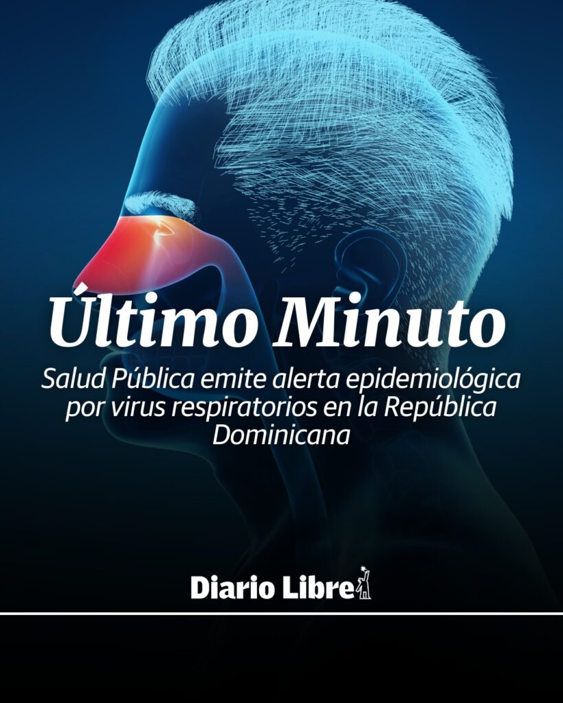 @SaludPublicaRD emite alerta epidemiológica por virus respiratorios en RD